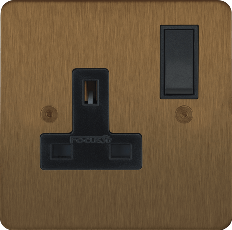Ambassador Classic Single Socket architectural switches view 2