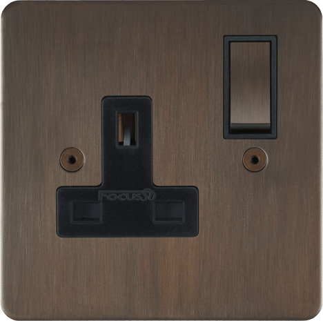 Ambassador Classic Single Socket architectural switches studio view