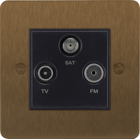Horizon Classic Media Outlet architectural switches view 4
