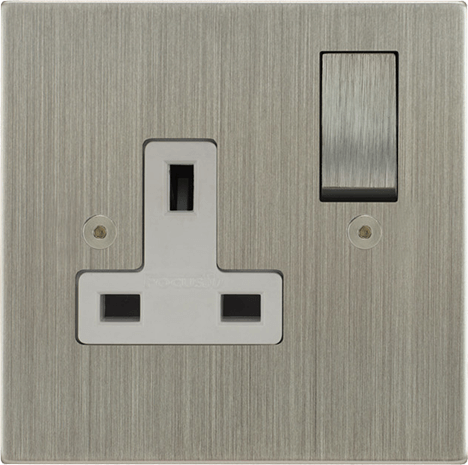 Horizon Square Single Socket architectural switches view 16