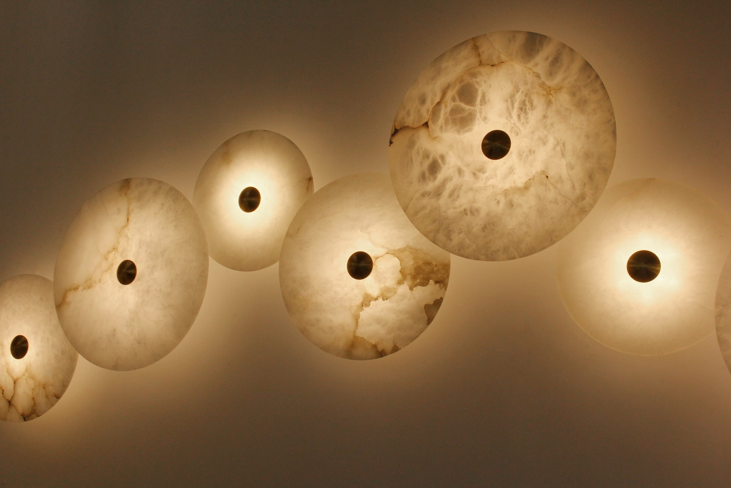 Aria Marble Wall Light by VORELLI