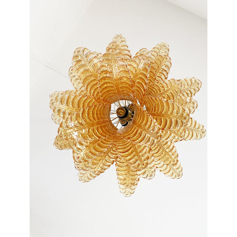 VORELLI Iolanda Felci Murano Glass Staircase Chandelier - Felci Murano Glass image 4
