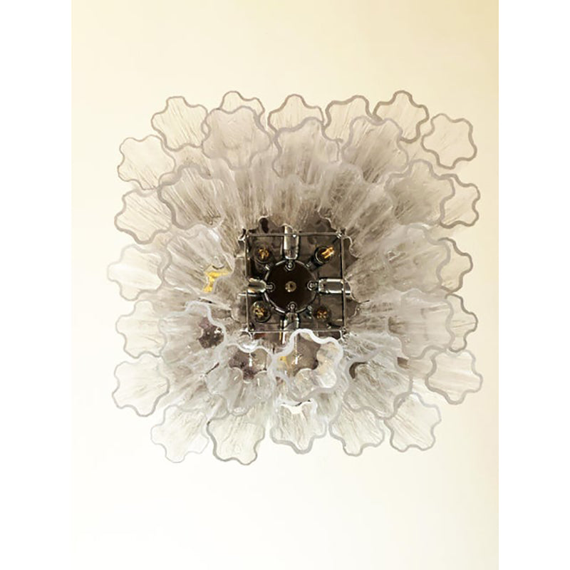 VORELLI Elvira Tronchi Murano Glass Ceiling Light - Tronchi Murano Glass image 2