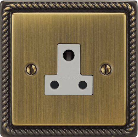 Georgian 5A Socket architectural switches view 2