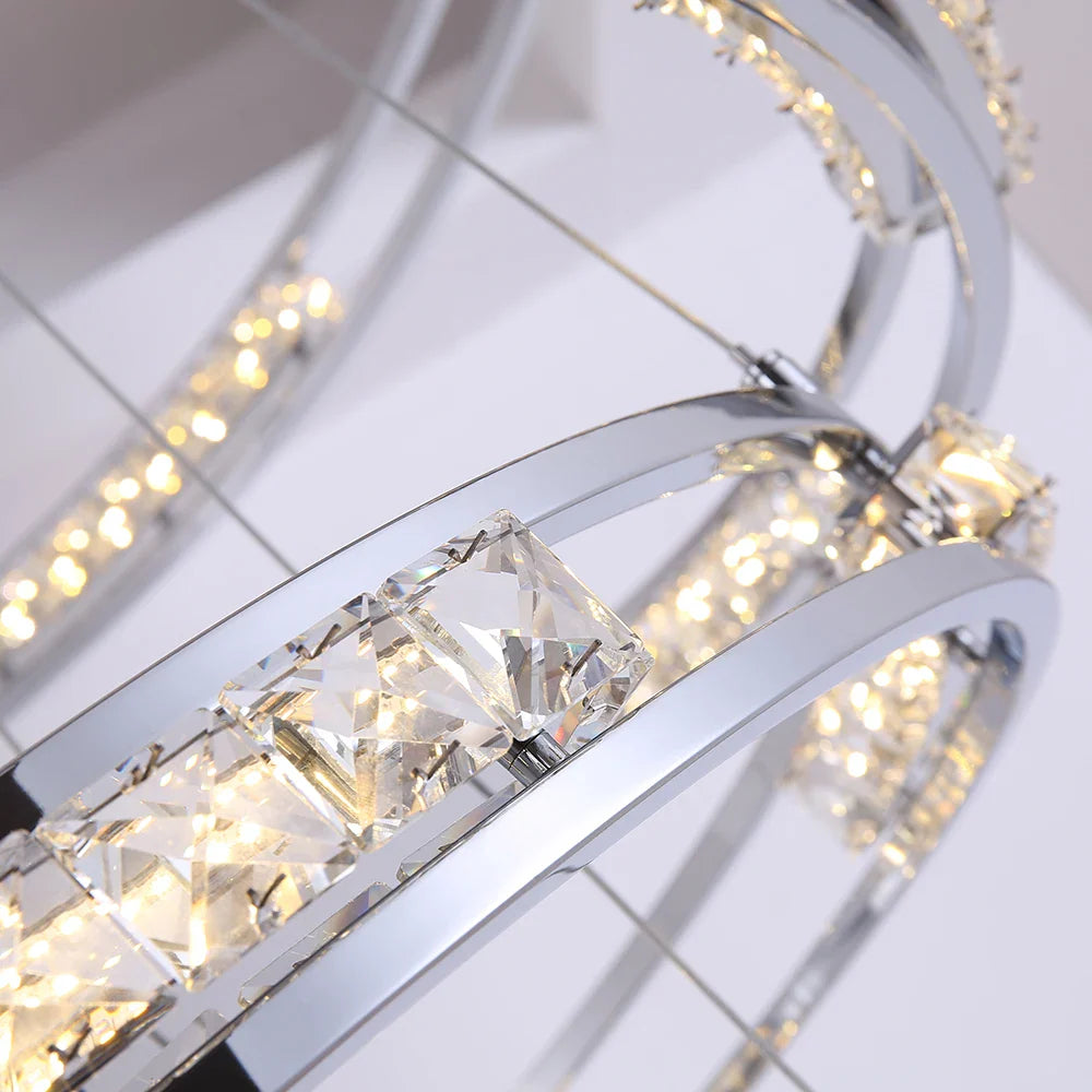 Vermacelli Double Ring Chandelier