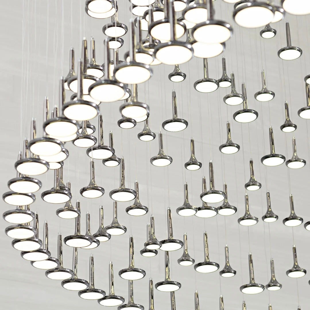 Light Fall Project Installation architectural lighting view 2
