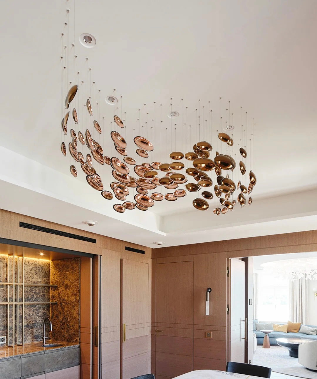 Orbital Motion Project Installation architectural lighting view 7