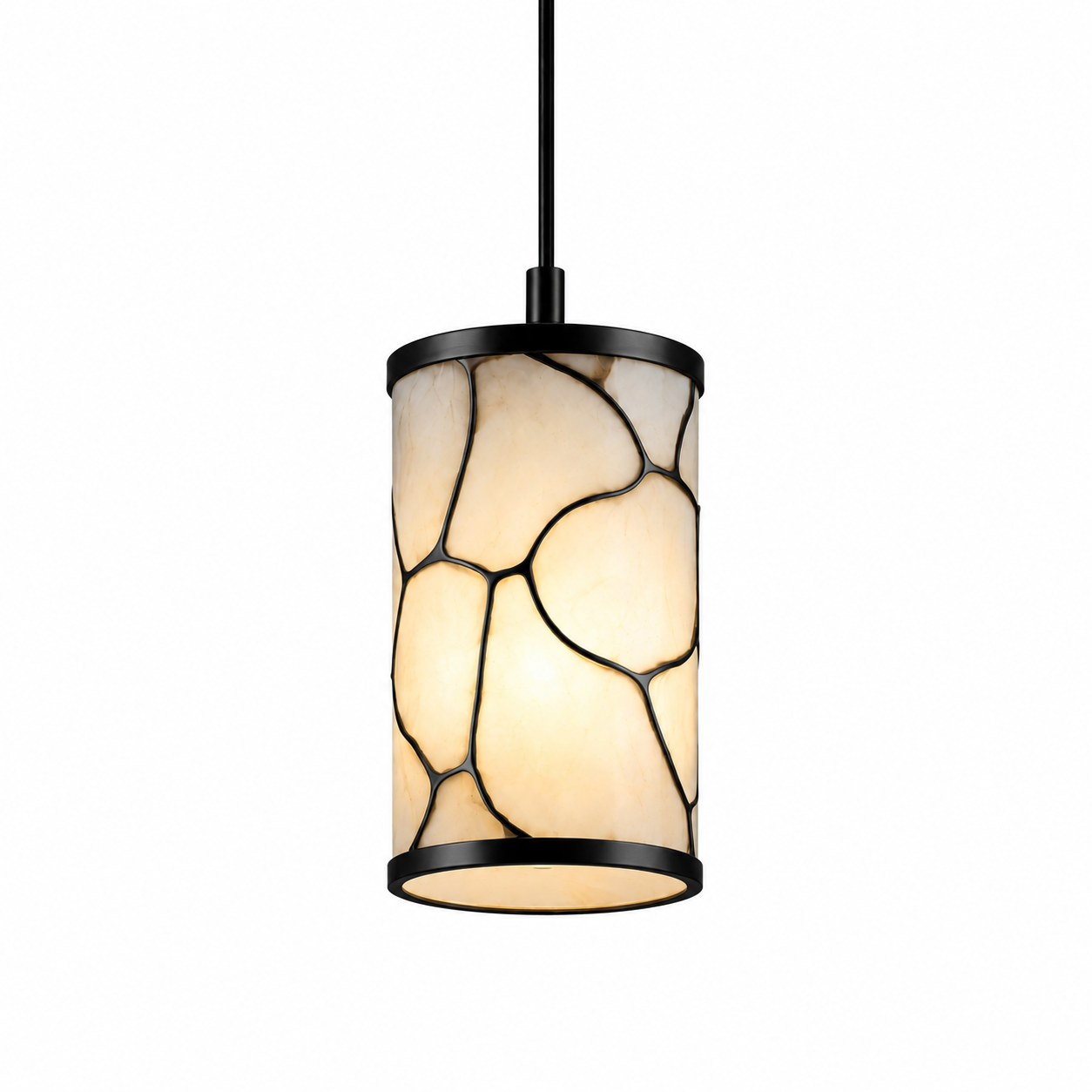 Invictus Marble Pendant Light by VORELLI