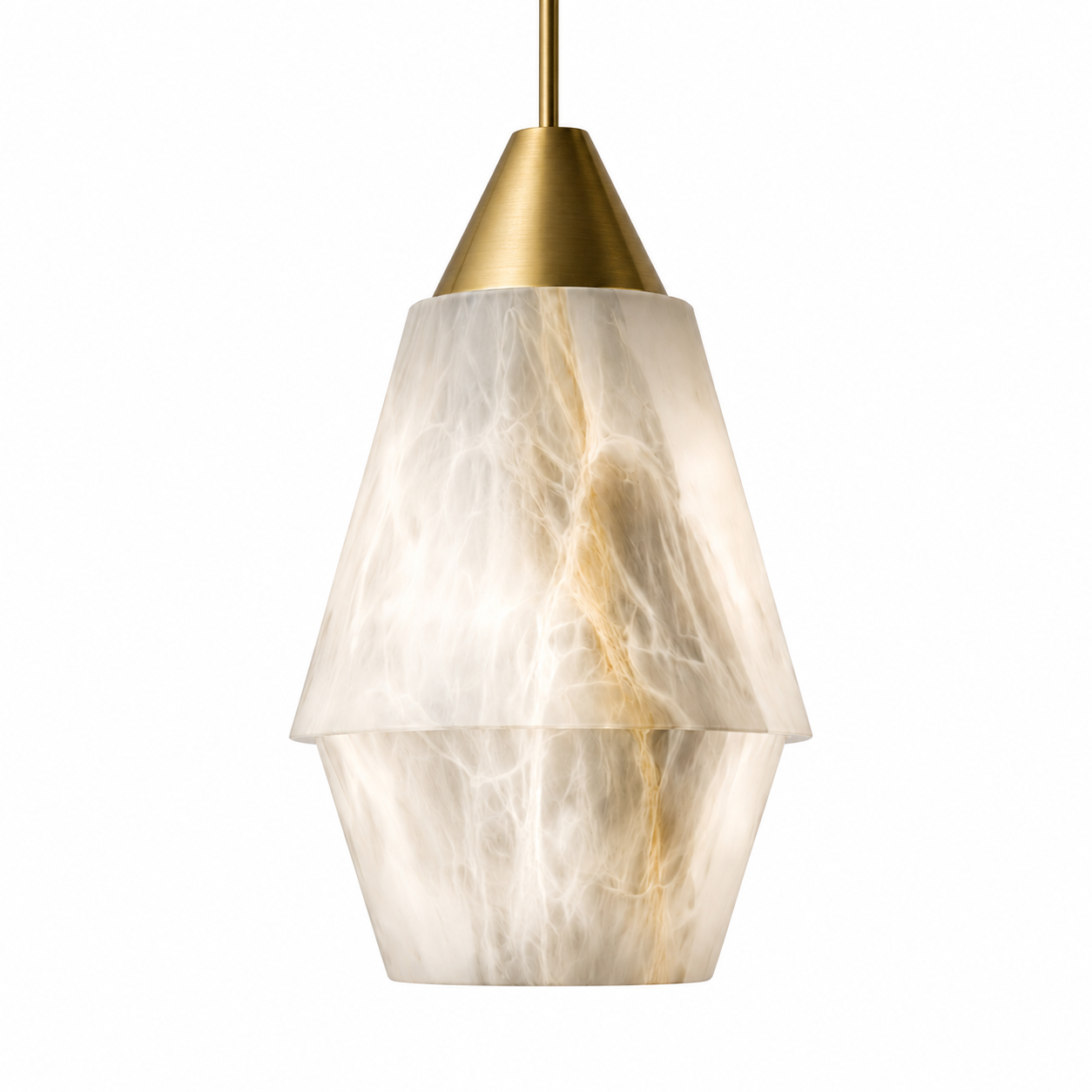 Kalia Marble Pendant Light by VORELLI