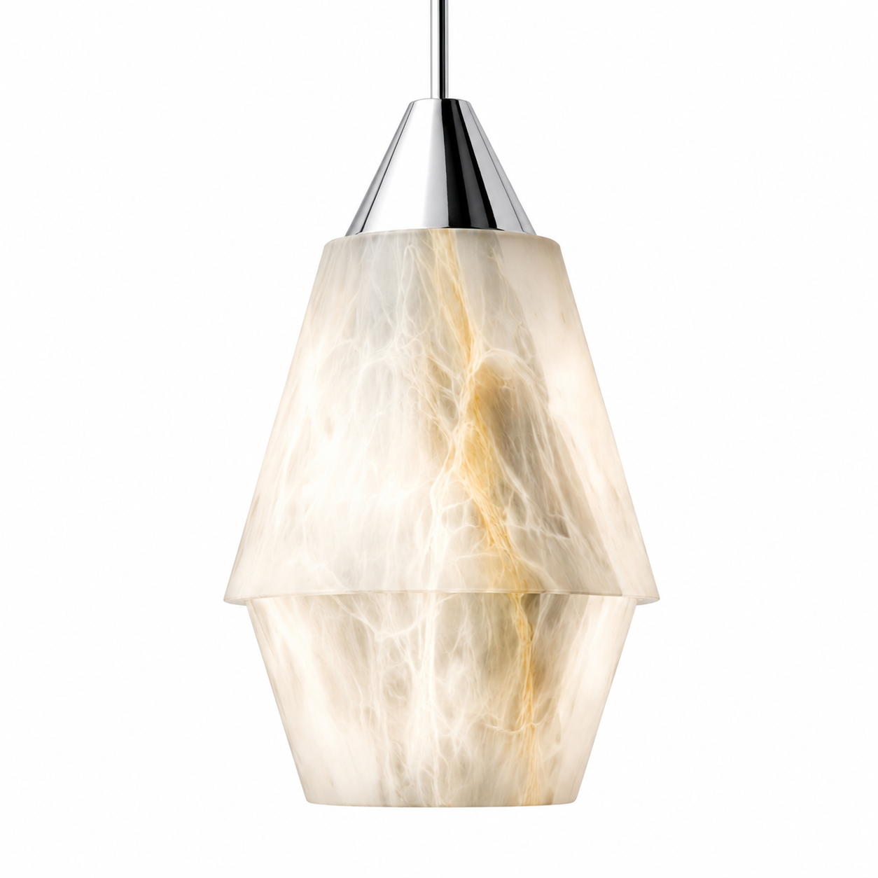 Kalia Marble Pendant Light by VORELLI