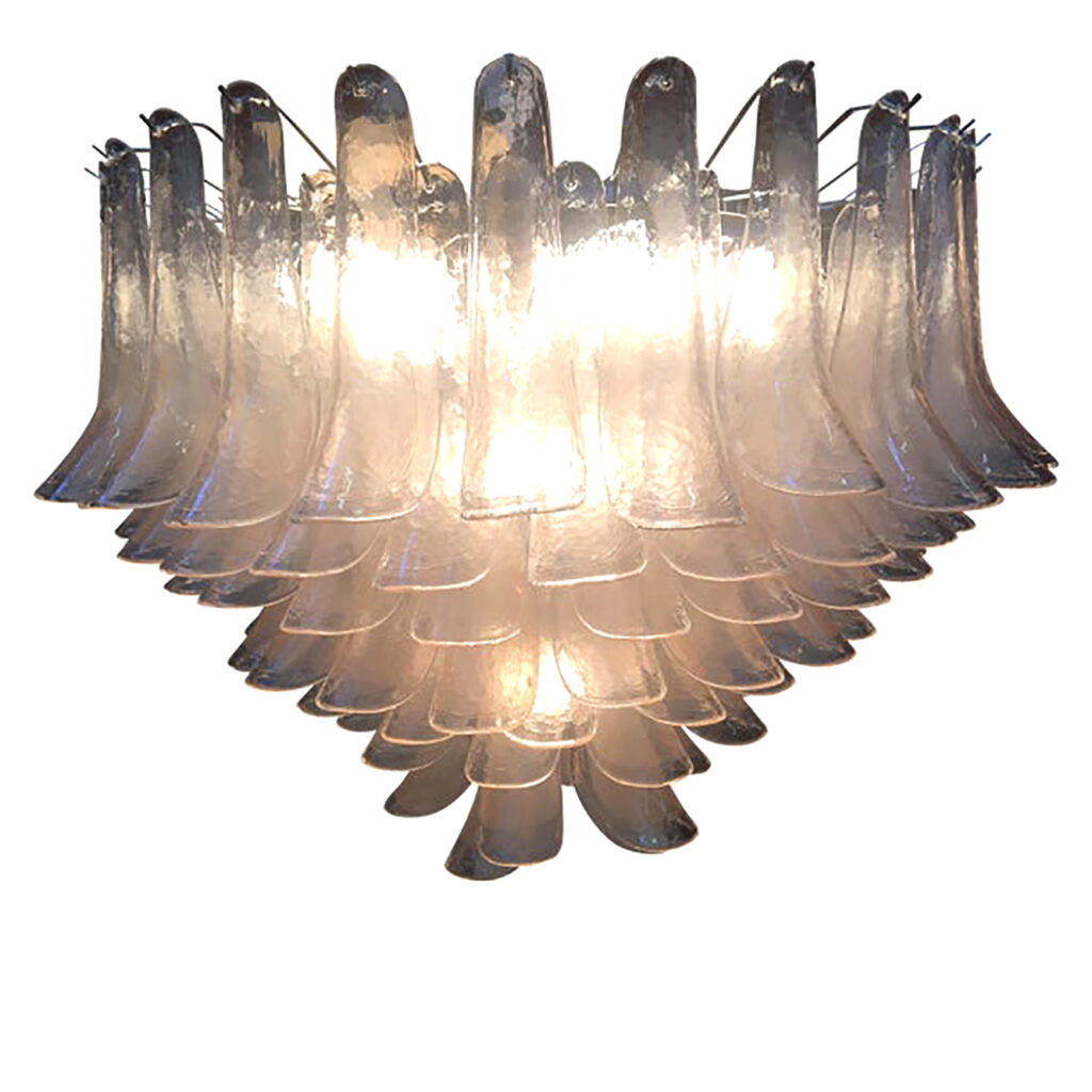 VORELLI Bari Selle Murano Glass Circular Chandelier - Selle Murano Glass image 1