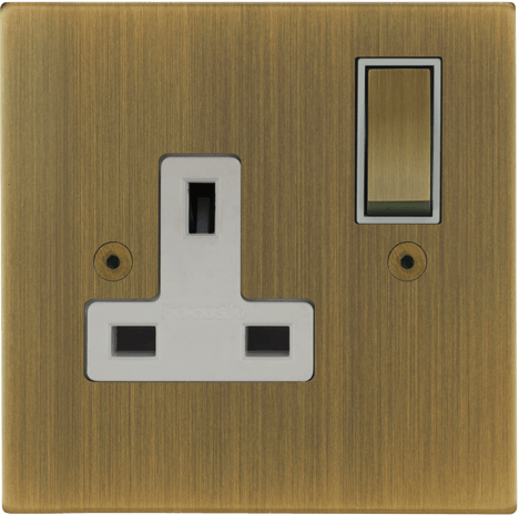 Ambassador Square Single Socket architectural switches view 3