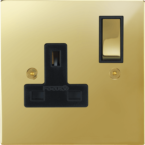 Ambassador Square Single Socket architectural switches view 2