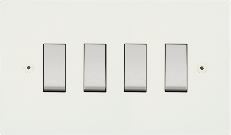 Horizon Square Rocker Switch architectural switches studio view