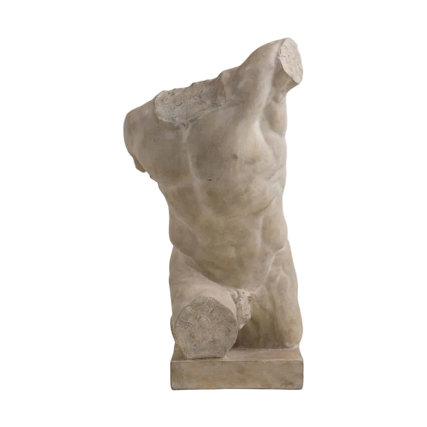 Dalmazio Male Torso Sculpture