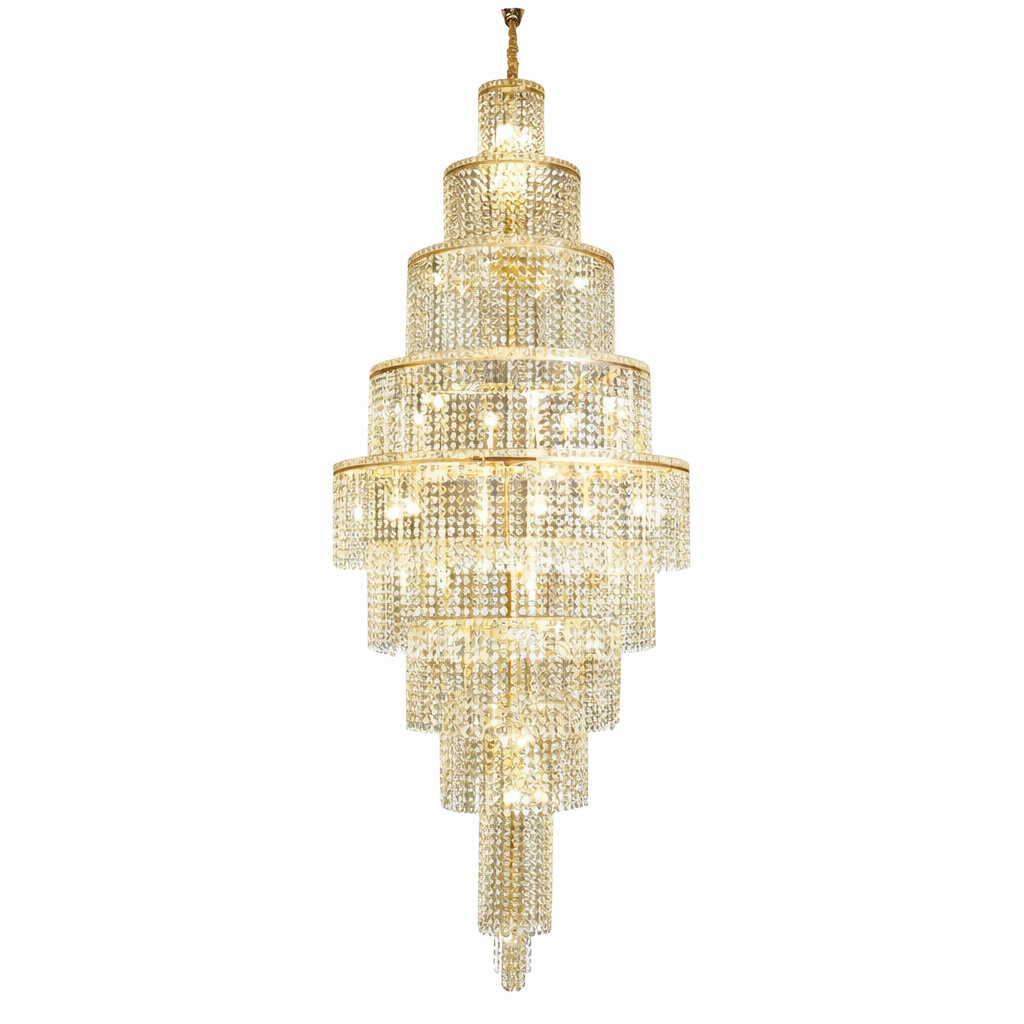 Sassari Ring Staircase Chandelier