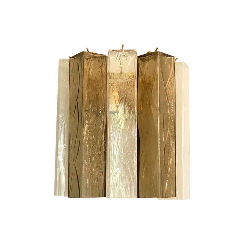 VORELLI Adria Squares Murano Glass Wall Light - Squares Murano Glass image 1