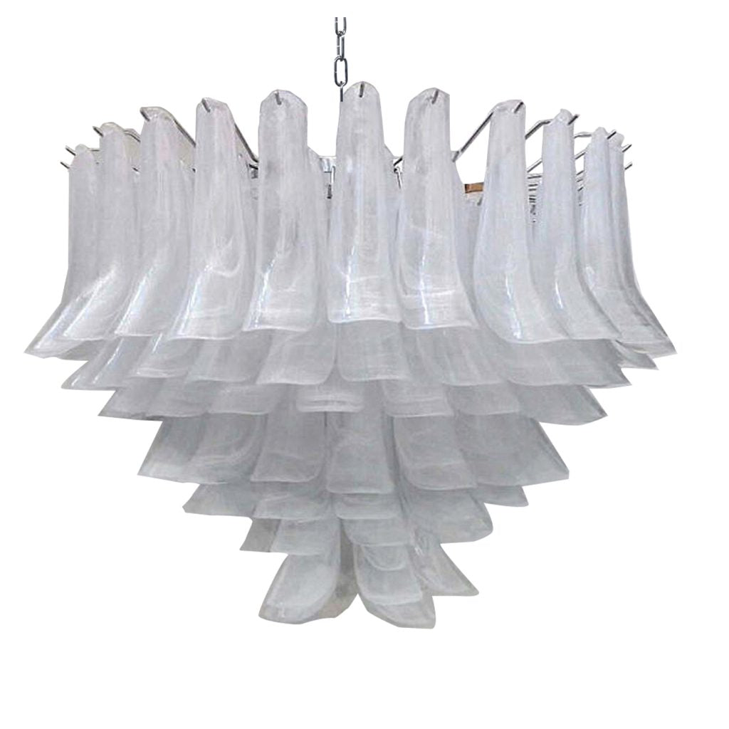 VORELLI Grado Selle Murano Glass Staircase Chandelier - Selle Murano Glass image 1