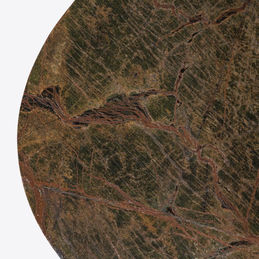 Argentino Forest Green Marble Coffee Table