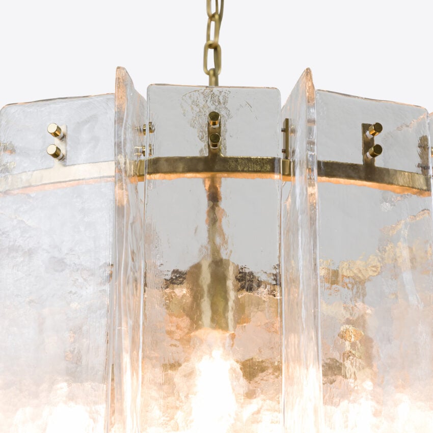 Berlinio Chandelier Clear Glass – 2 sizes