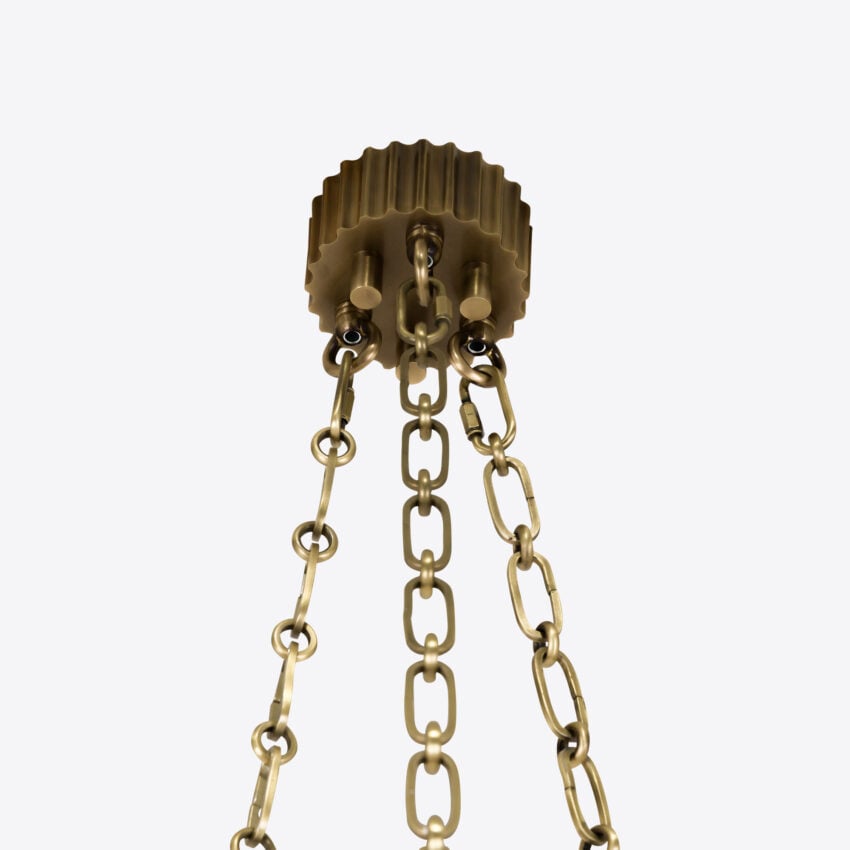 Ciapino Alabaster Plafonnier Chandelier