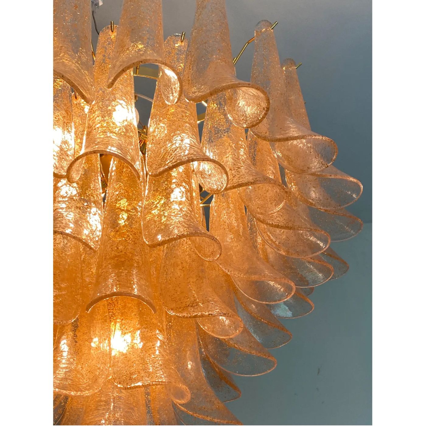 VORELLI Annetta Selle Murano Glass Circular Chandelier - Selle Murano Glass image 6
