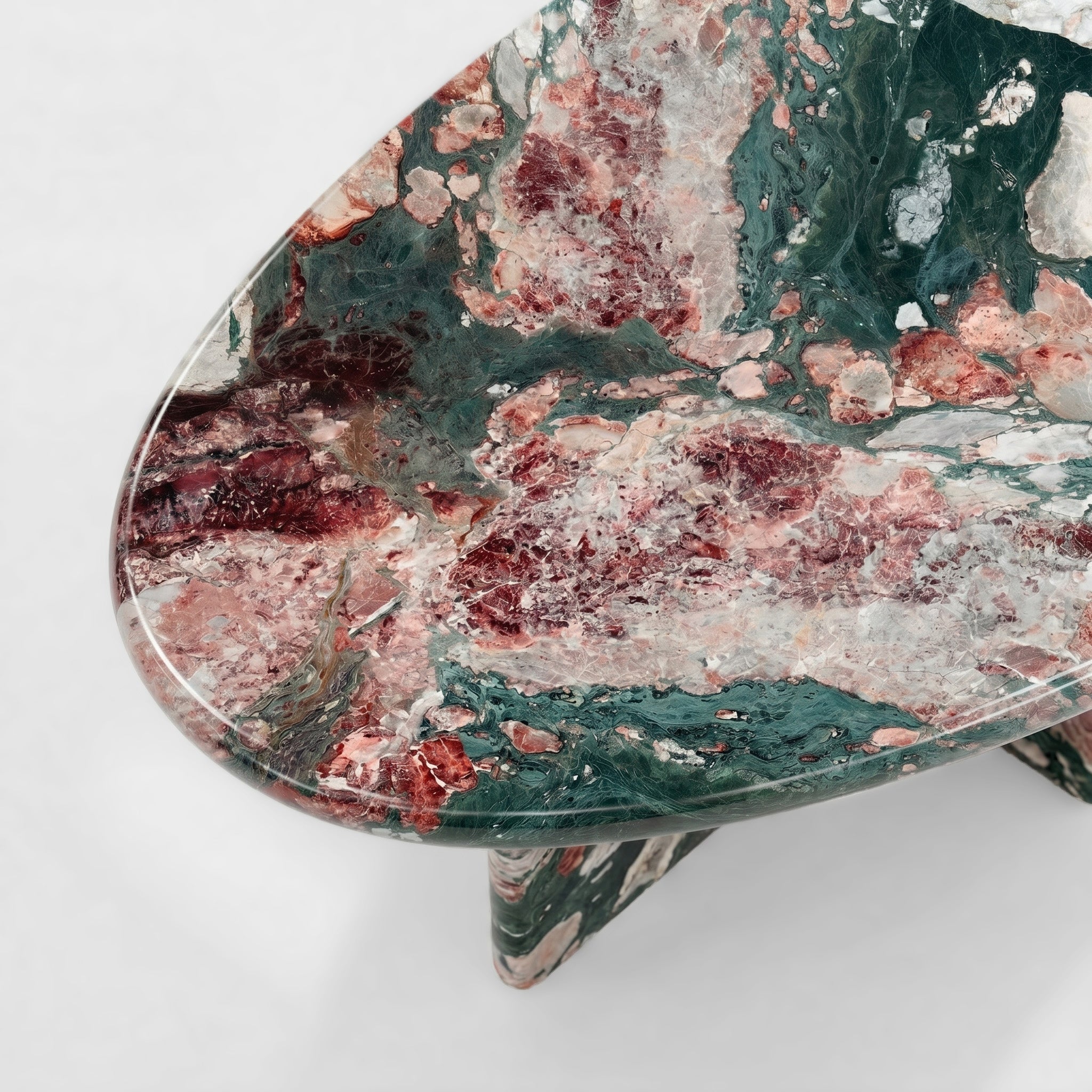 Four Seasons Marble Coffee Table - Pebble by VORELLI