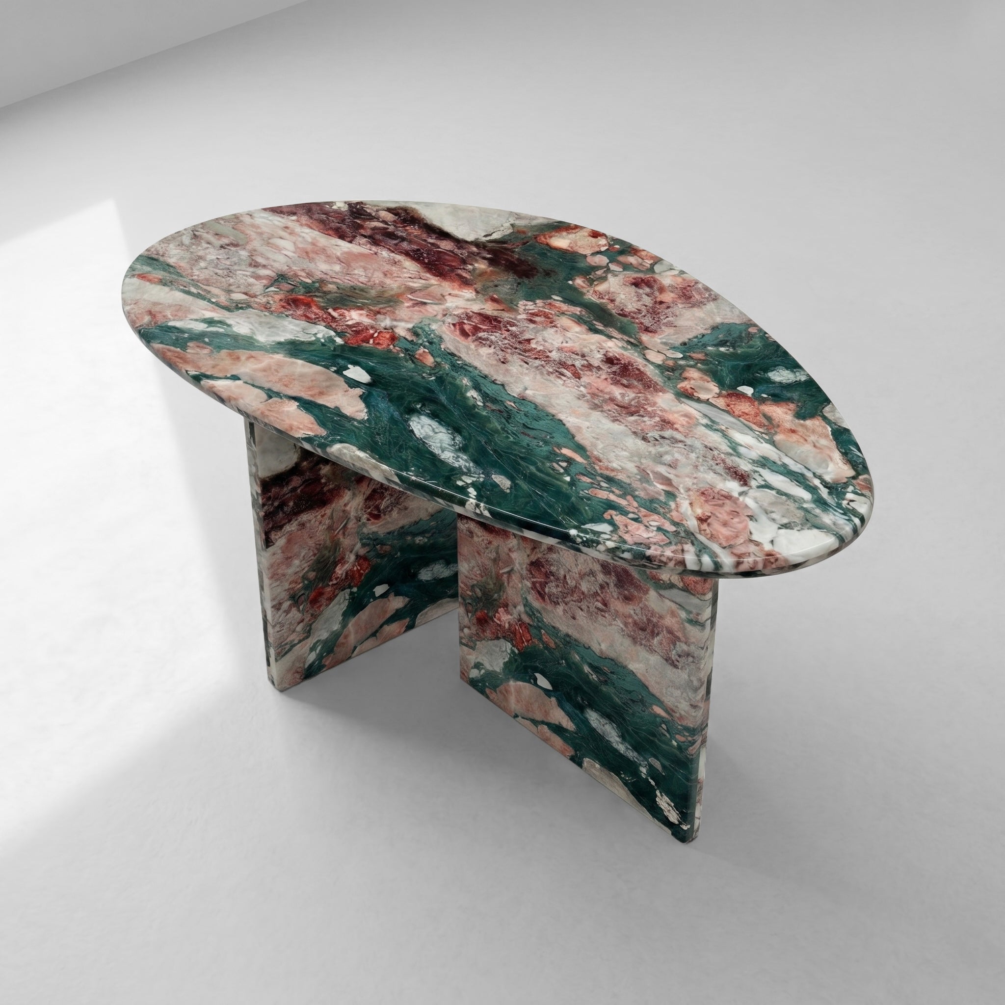 Four Seasons Marble Coffee Table - Pebble by VORELLI