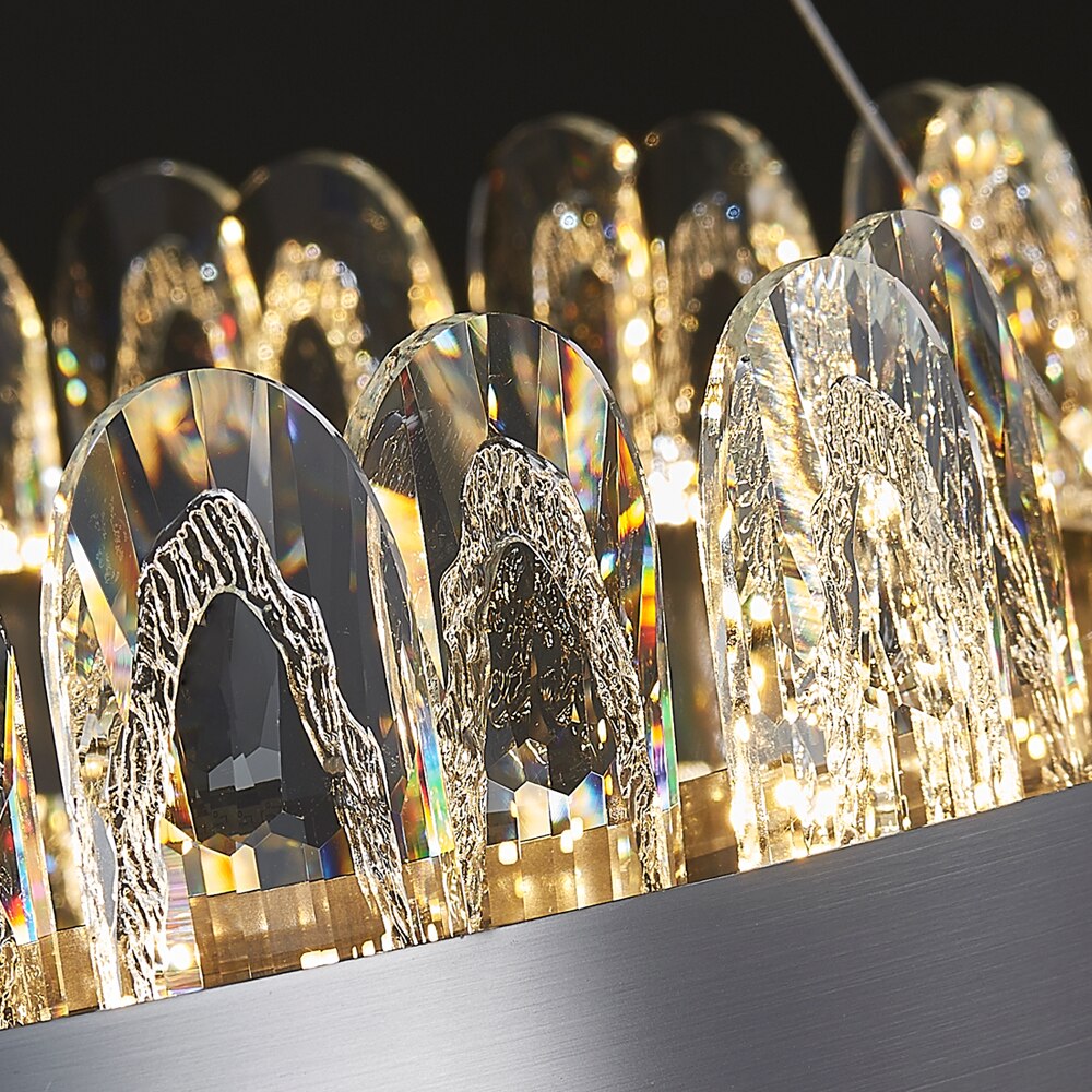 Monte-Carlo Rectangular Chandelier by VORELLI
