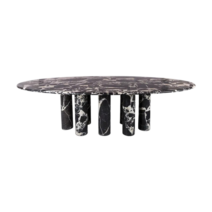 Olivaro Marble Dining Table – Napoleon black