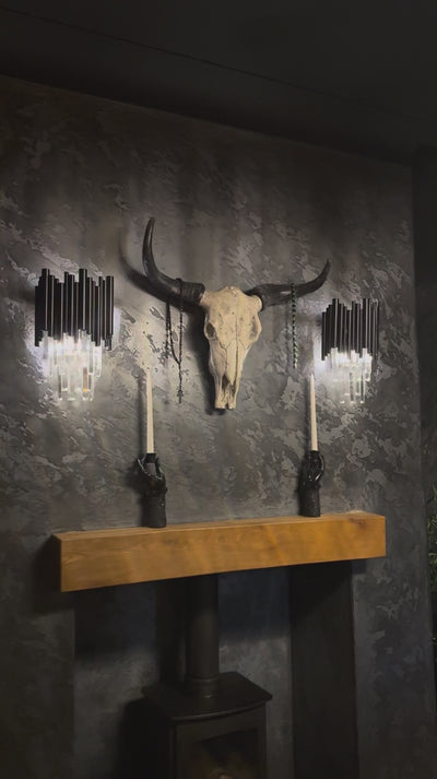 Gotham Wall Light video by VORELLI® showing wall light detail for Dubai suites and UAE hospitality interiors