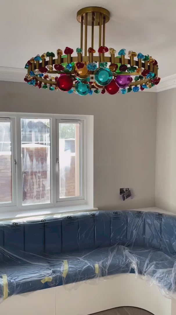 Alytus Pendant Light video by VORELLI® showing pendant light detail for Dubai villas and UAE interiors