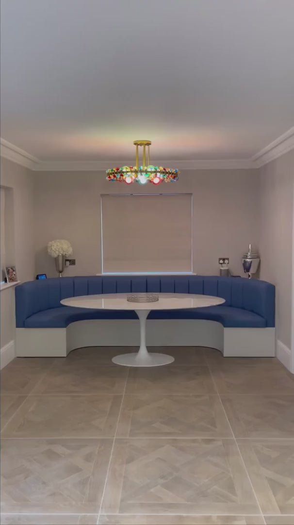 Alytus Pendant Light video by VORELLI® showing pendant light detail for Dubai villas and UAE interiors - view 2