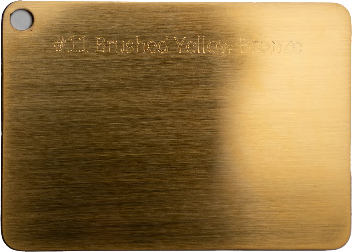 #11 Brushed Yellow Bronze