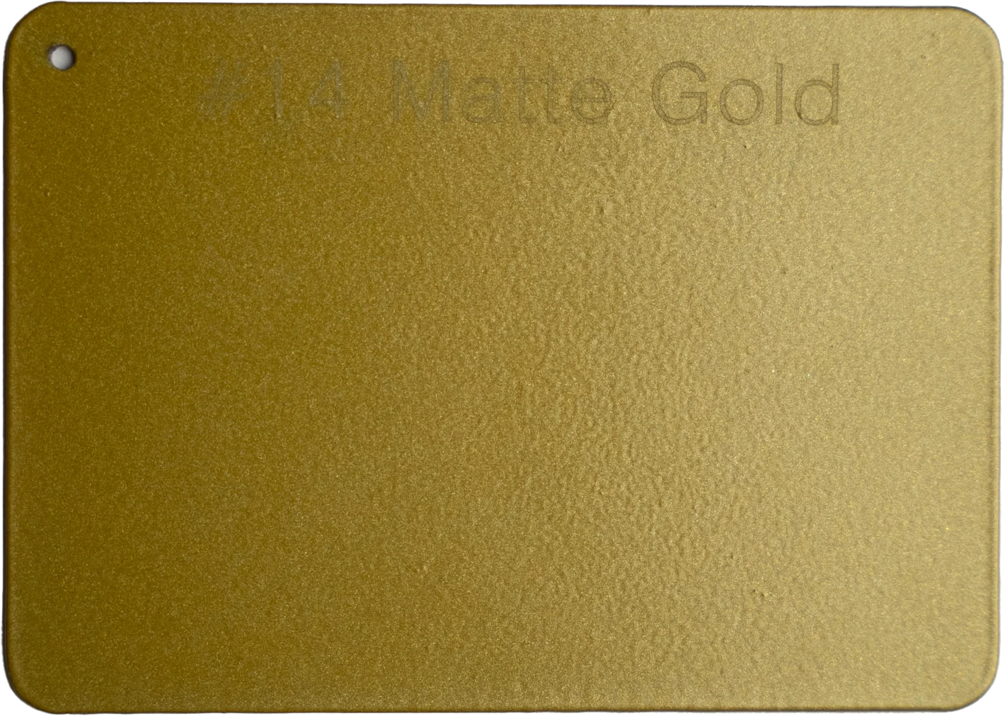 #14 Matte Gold