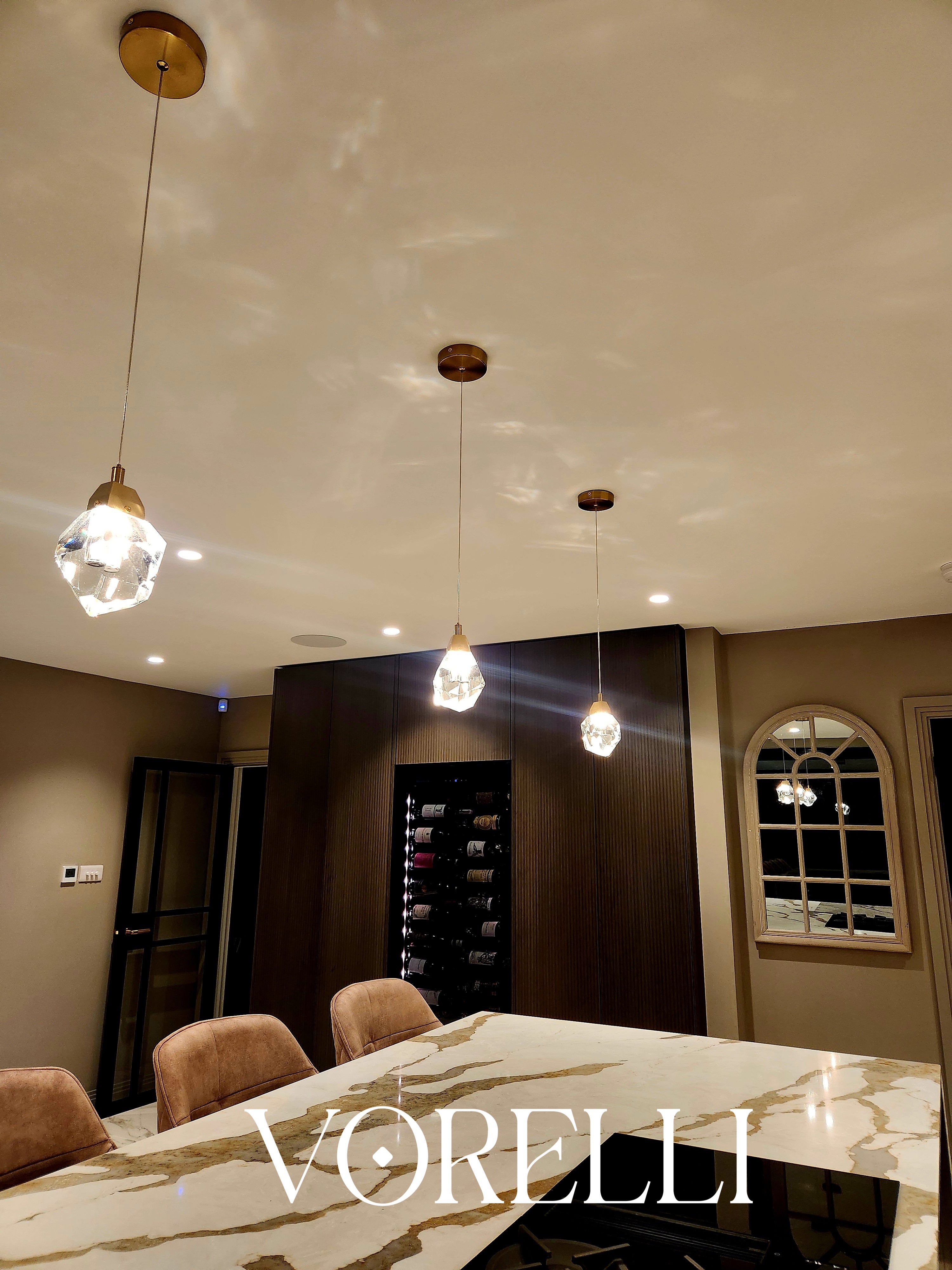 Runtz Pendant detail 4 by VORELLI® - luxury pendant light for Dubai villas and UAE interiors