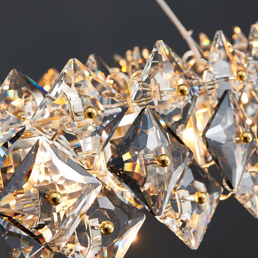 Thirlmere Rectangular Chandelier by VORELLI
