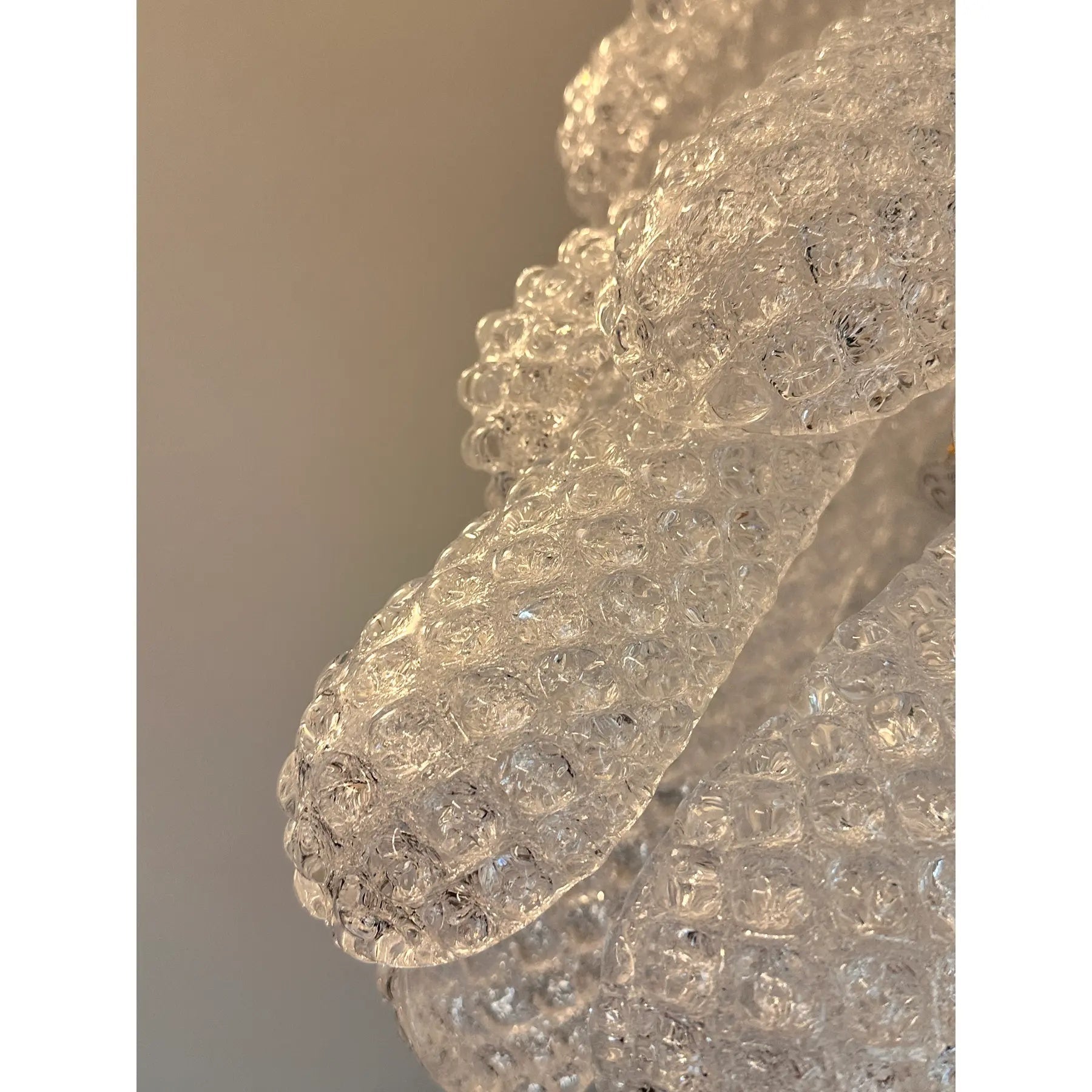 VORELLI Orsina Conchiglie Murano Shell Glass Staircase Chandelier - Conchiglie Murano Shell Glass image 4