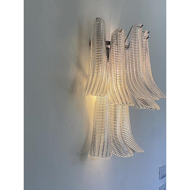 VORELLI Arianna Selle Murano Glass Wall Light - Selle Murano Glass image 7