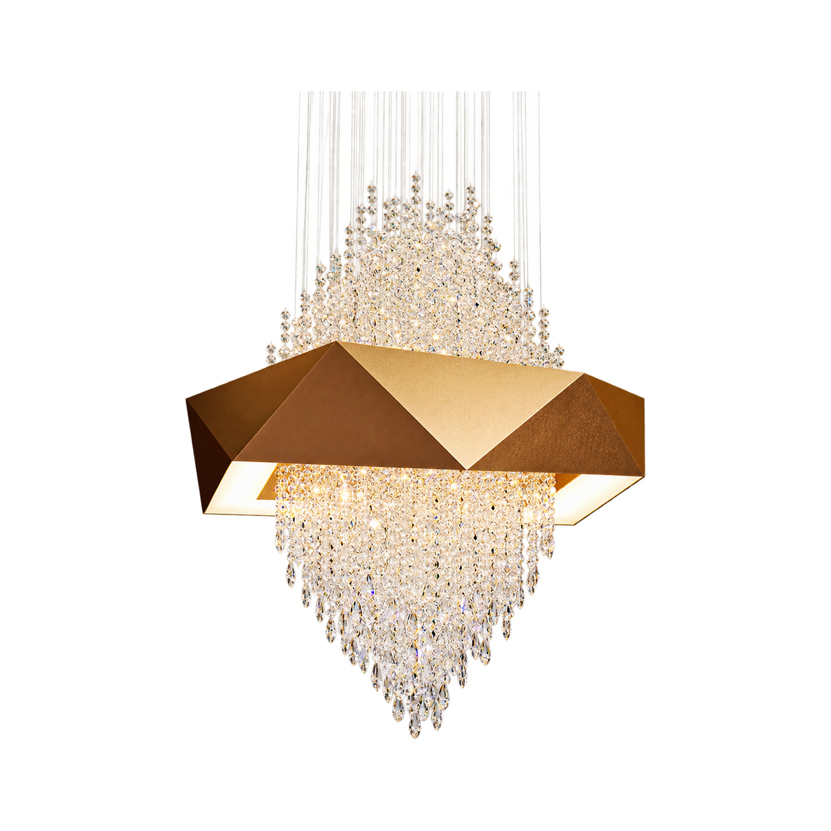 VORELLI® Crystal Apex Project Installation on a pure white background.
