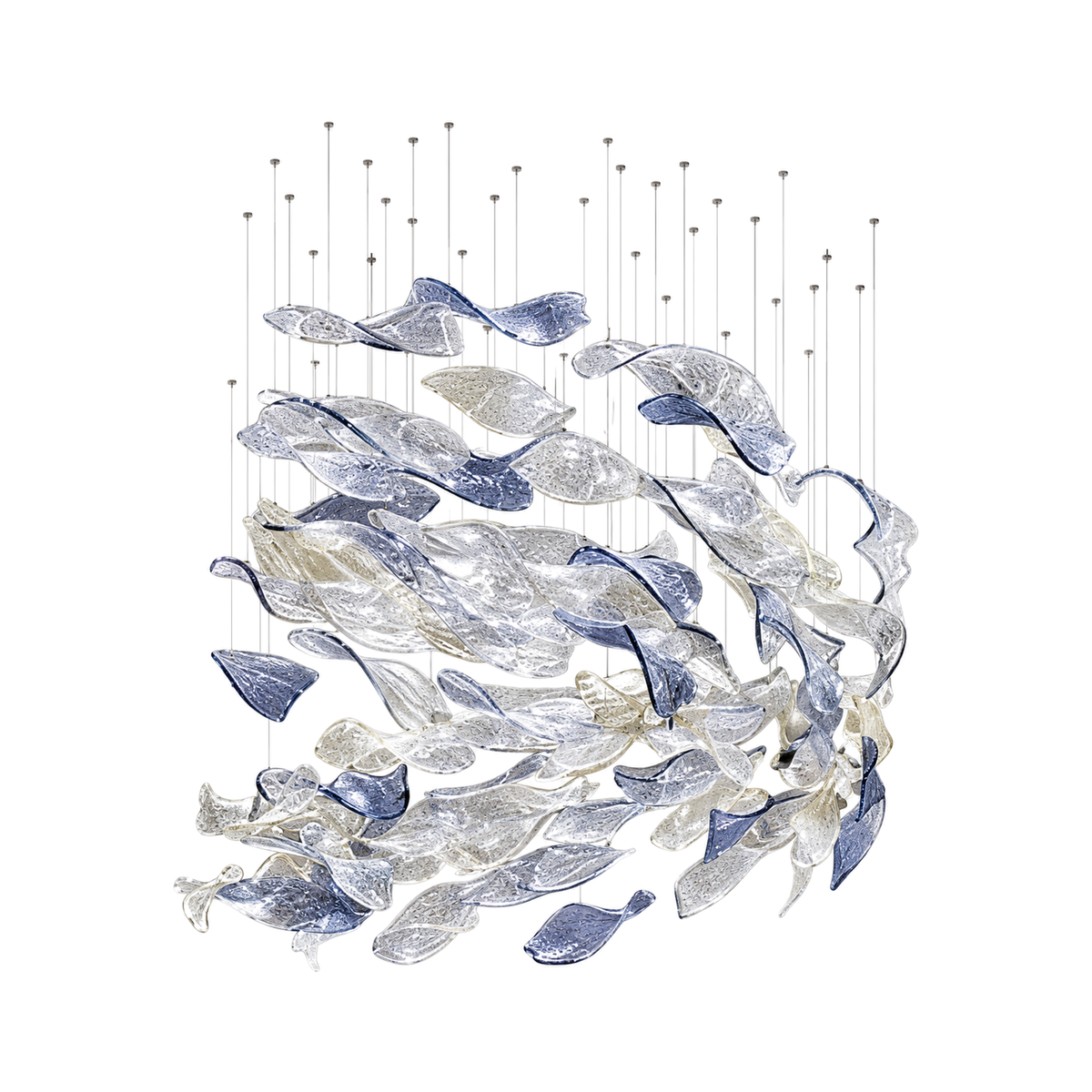 VORELLI® Crystal Current Project Installation on a pure white background.