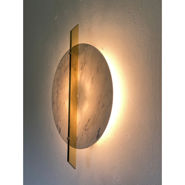 VORELLI Elettra Planet Murano Glass Wall Light - Planet Murano Glass image 6