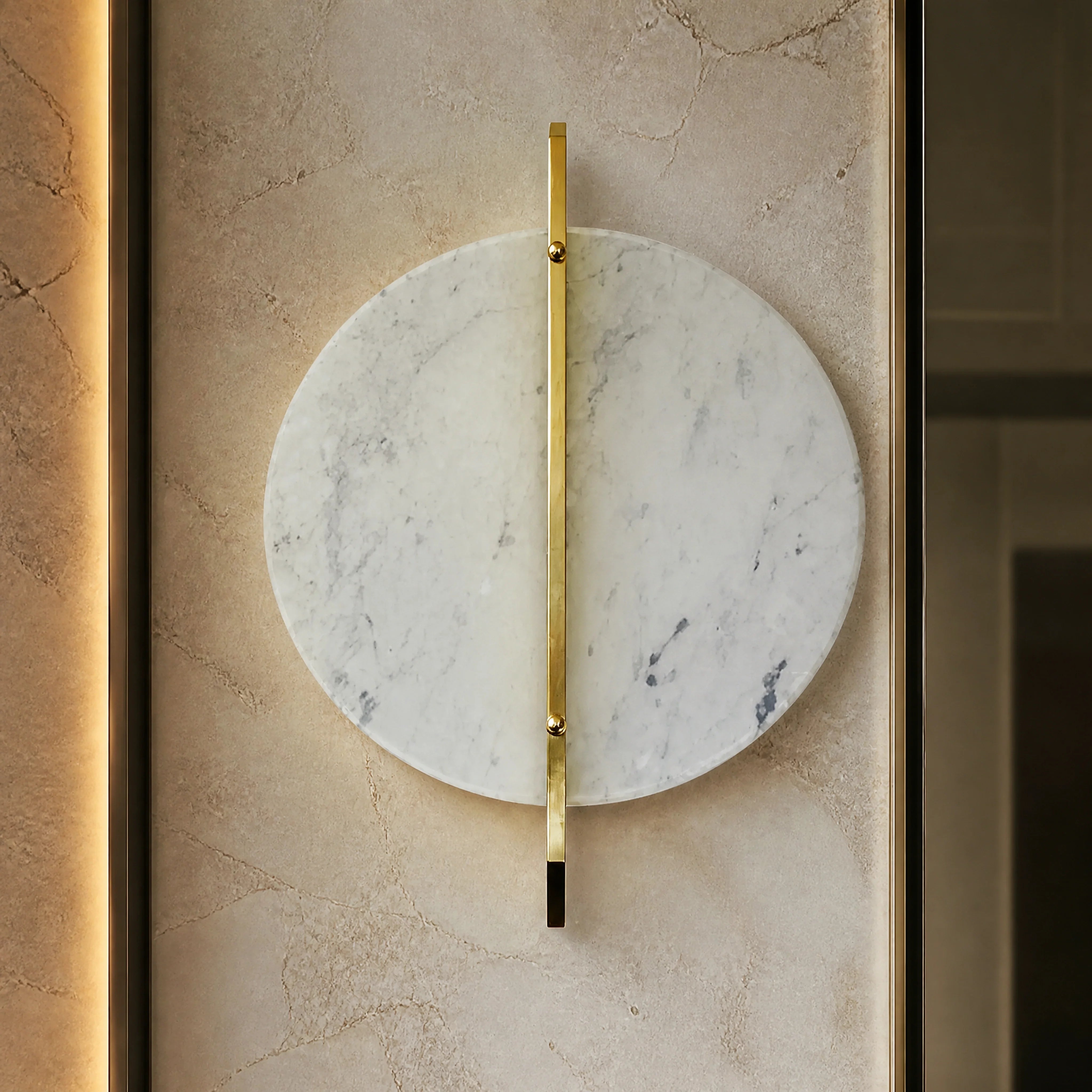 Elettra Planet Murano Glass Wall Light close-up luxury lifestyle hero image by VORELLI