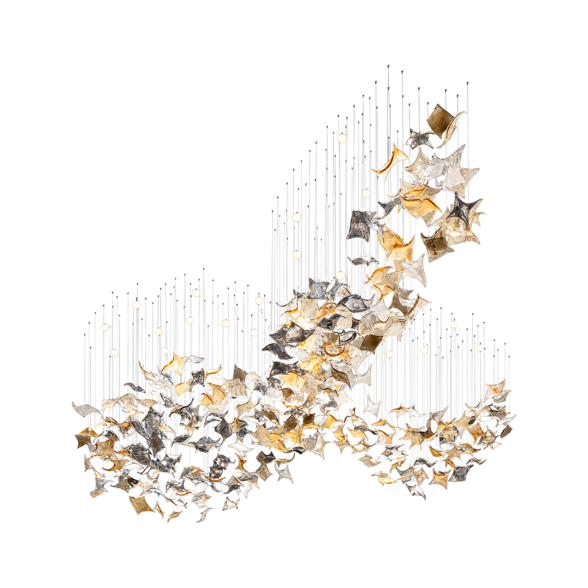 VORELLI® Manta Cascade Project Installation on a pure white background.