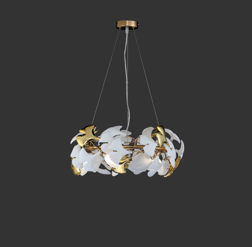 Prano Circular Chandelier II statement chandelier for luxury interiors