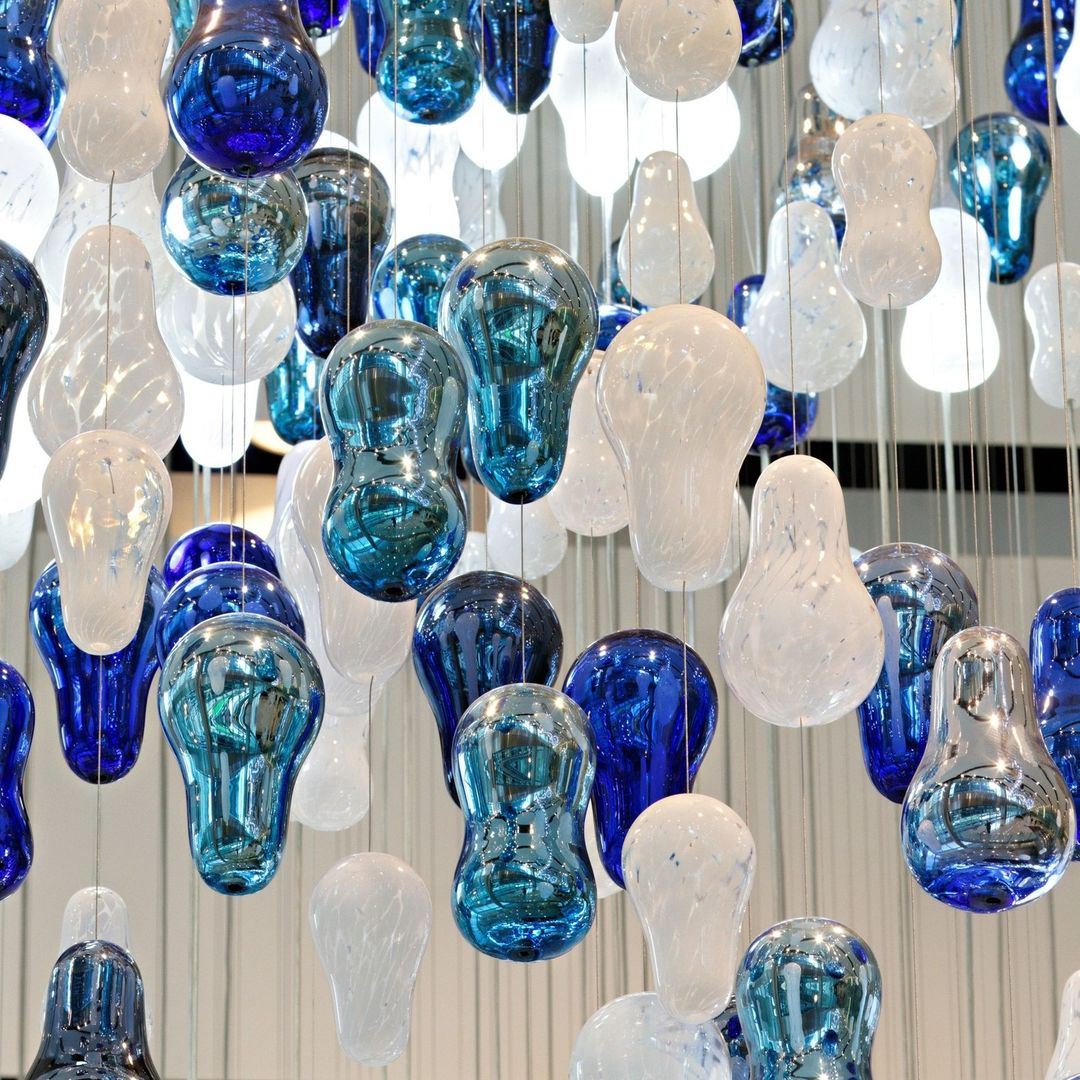 Small Blue Gourd Project Installation project lighting view 2