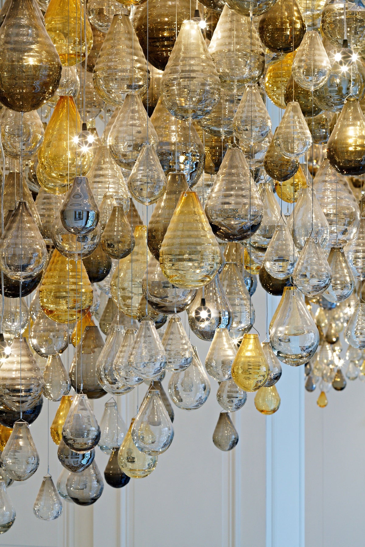 Summer Storm Project Installation chandelier view 2