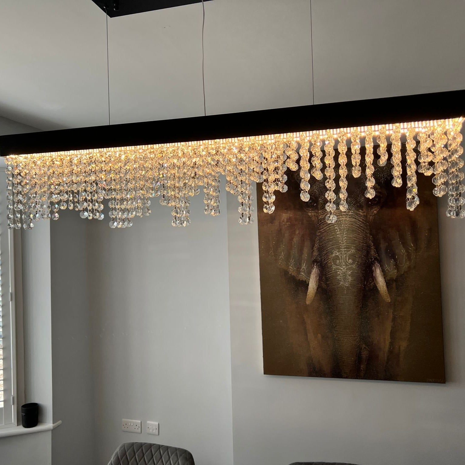 Westminster Rectangular Chandelier by VORELLI