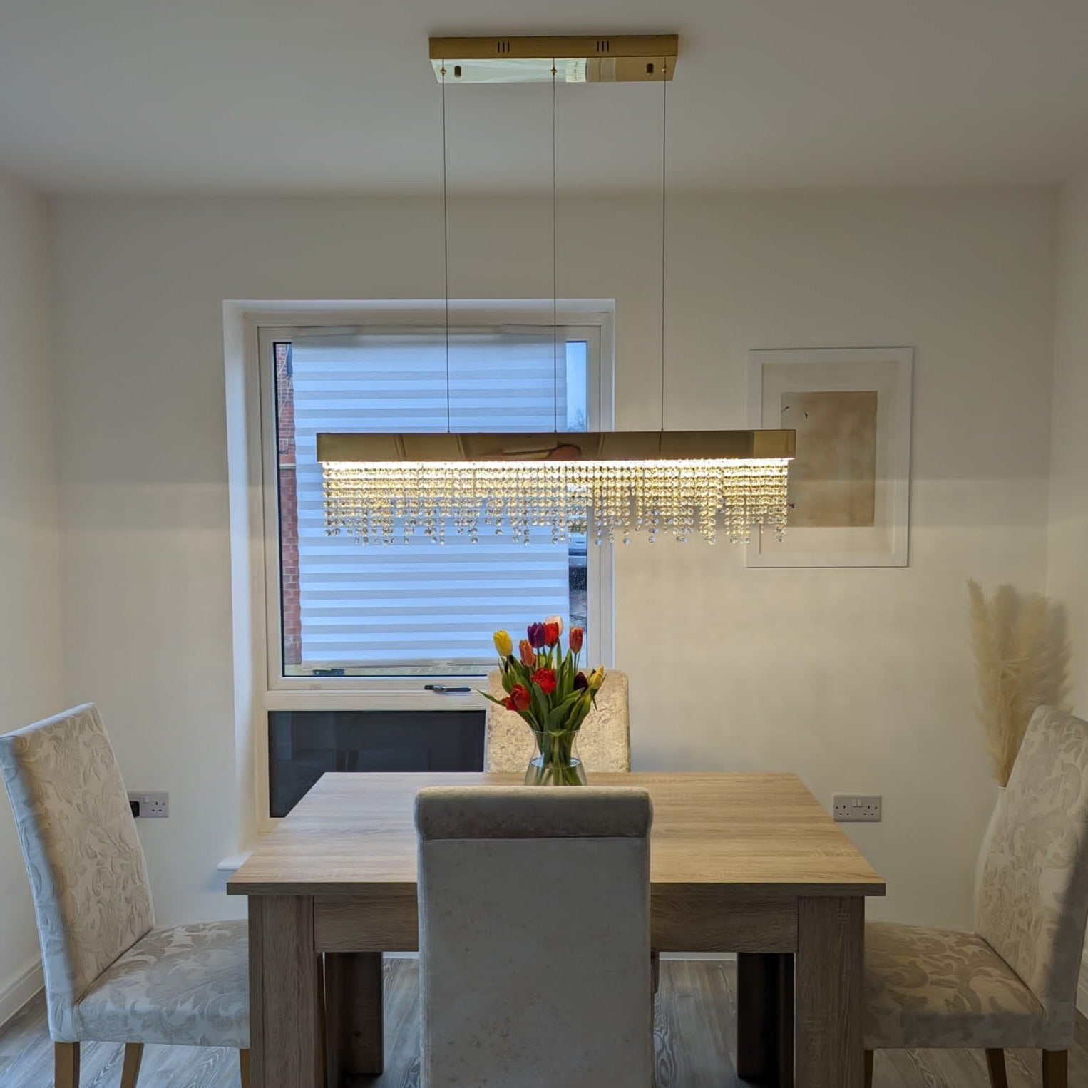 Westminster Rectangular Chandelier by VORELLI