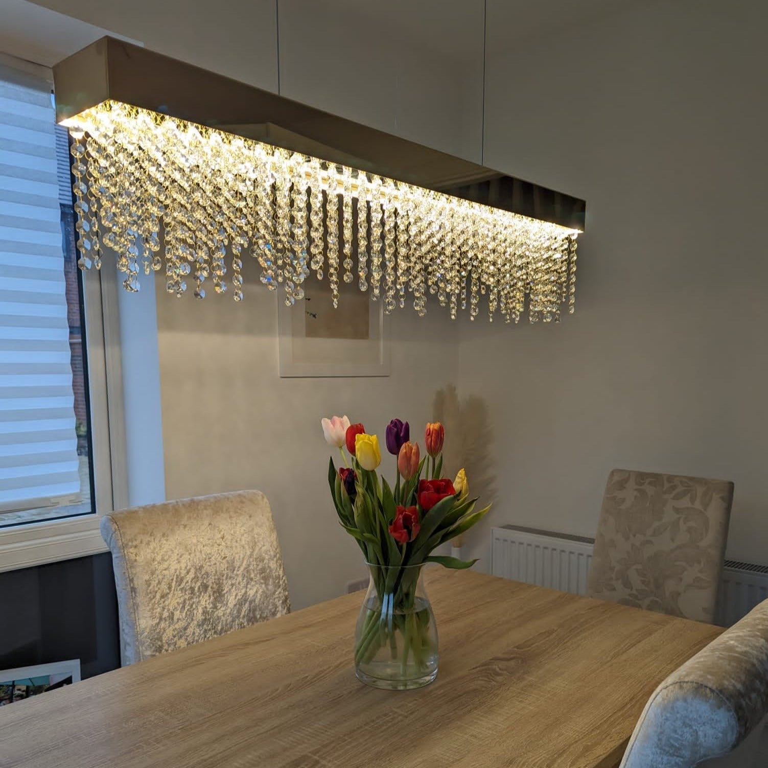 Westminster Rectangular Chandelier by VORELLI